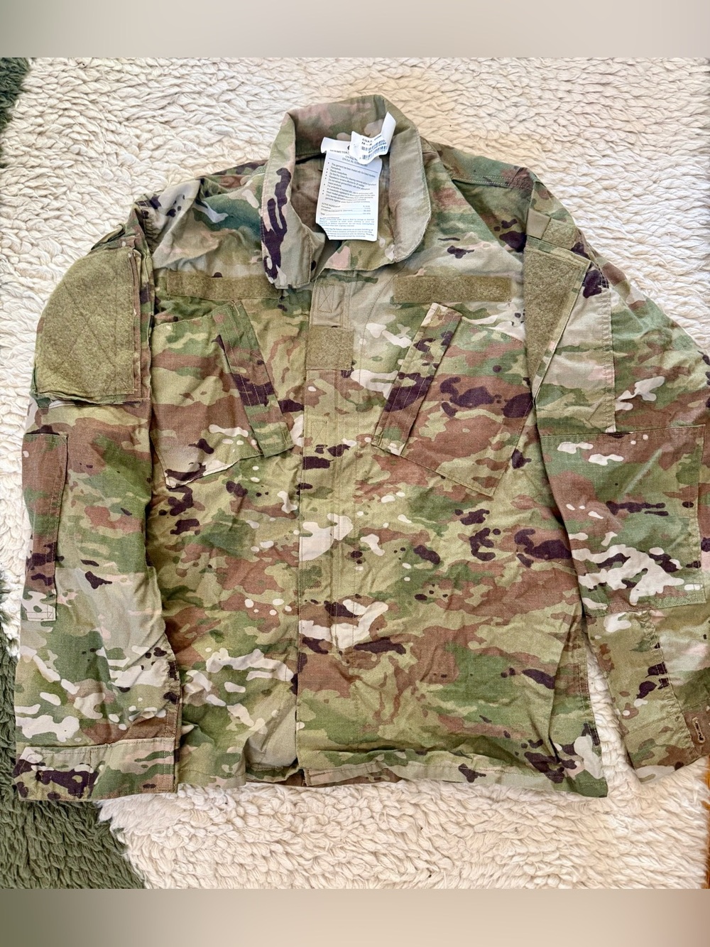NWT US Army OCP MultiCam Combat Coat / Field Jacket – Size M-R